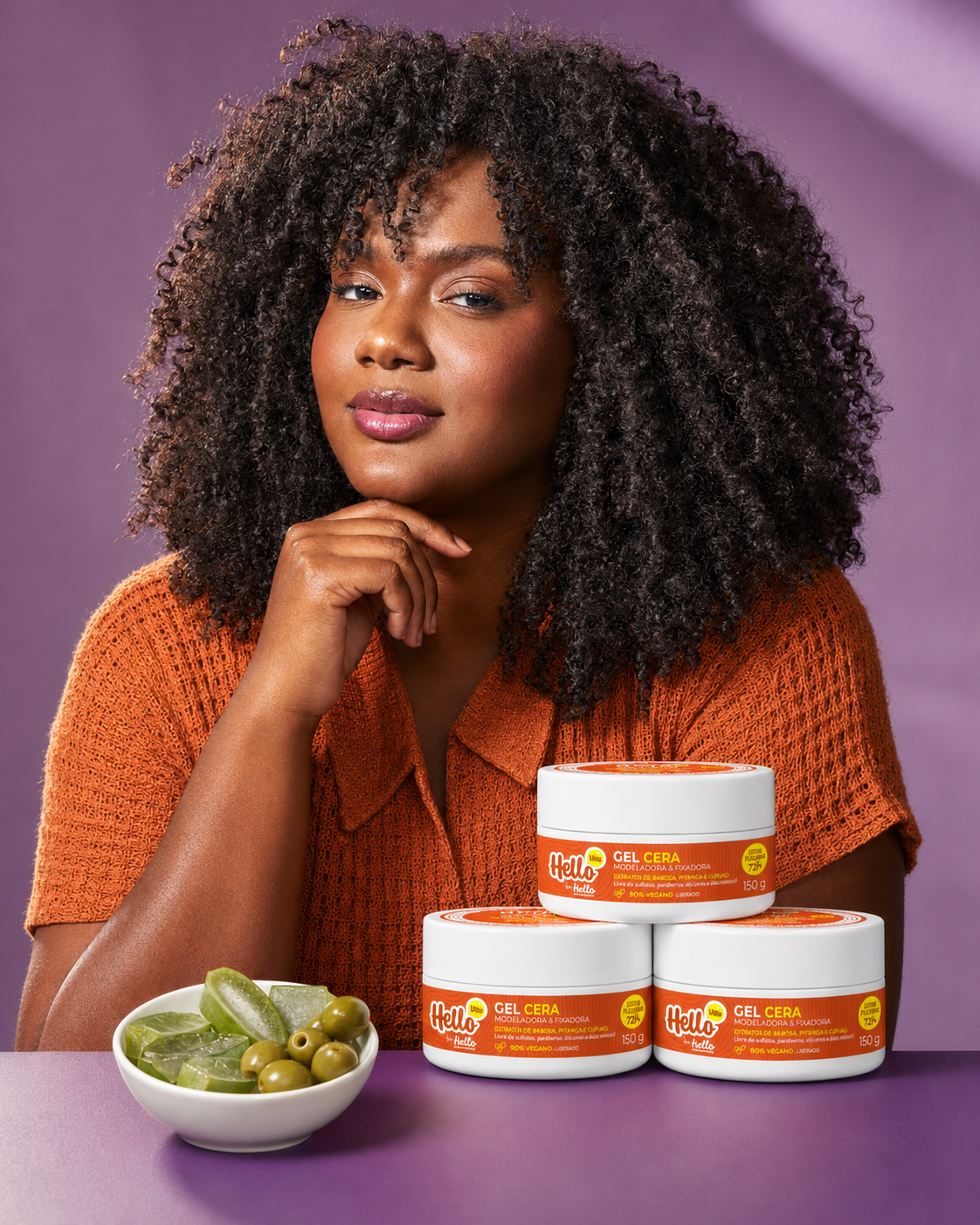Cera Gel Modeladora e Fixadora