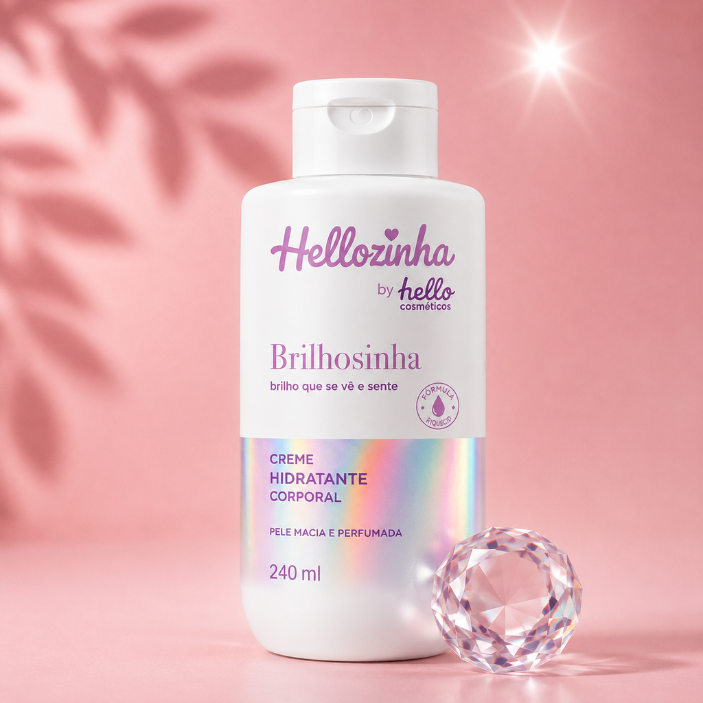 Hidratante Corporal Hellozinha - Brilhosinha